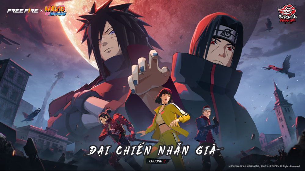 QQLive App - Cuộc chiến ở Free Fire x NARUTO SHIPPUDEN chương 2: Đại chiến nhẫn giả